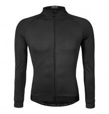 Велоджерси с рукавом 12-177 Parma-LW J-930-LW Black Men Active LS Thermal Microfleece Warm Breathable черная с молнией L Funkier