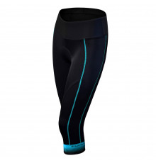 Велошорты/бриджи 12-459 женские S-121-C13 Women Pro Knee Tights 3/4 с памперсом C13 черные L FUNKIER