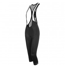 Велошорты/бриджи 12-499 женские Follonica S-8804-C15 Women Pro Bib Knee Tights 3/4 с лямками, с памперсом C15, черные M Funkier