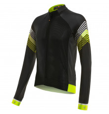 Велофутболка 12-670 SORRENTO J-830-L с длин.руквом Black/Yellow Men Elite LS Summer Jersey с длин. молнией. черно-неоновая S FUNKIER
