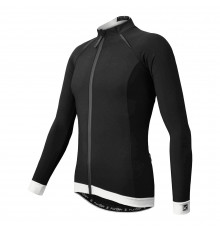 Велоджерси с рукавом 12-684 Bernalda J-658LW Black/Blue Men Water Repel Thermal LS Jersey уровень PRO с длин. молнией. черно-синяя S FUNKIER