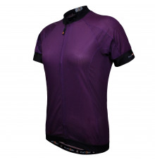Велофутболка 12-725 женская PARMA JW-930 Purple Women Active Short Jersey, с длинной молнией, с водонепрон. карман, фиолетовыя M FUNKIER