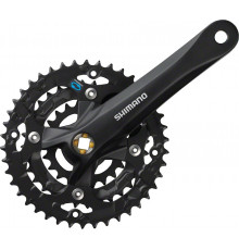 Система ACERA EFCM361E222XL 2-3082 7-8ск. 42/32/22 175мм смен. зв. черная  SHIMANO