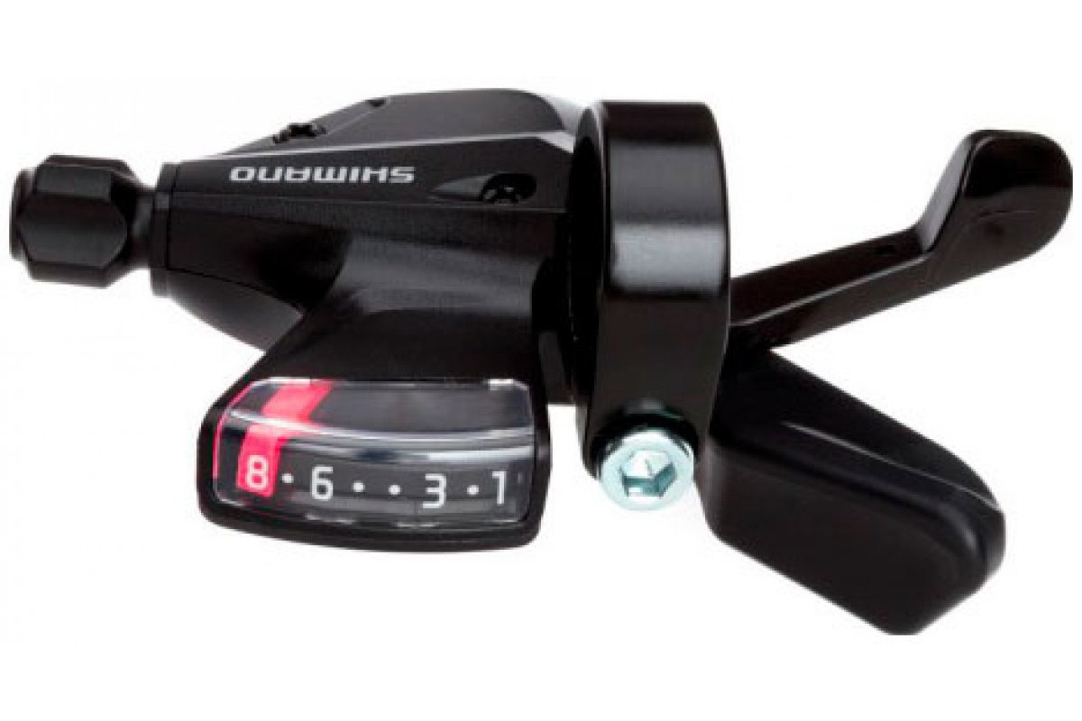 Перекл-ль ALTUS ESLM3158RA 2-3187 RAPIDFIRE PLUS 8ск. прав трос. нерж. инд. уп. черный SHIMANO