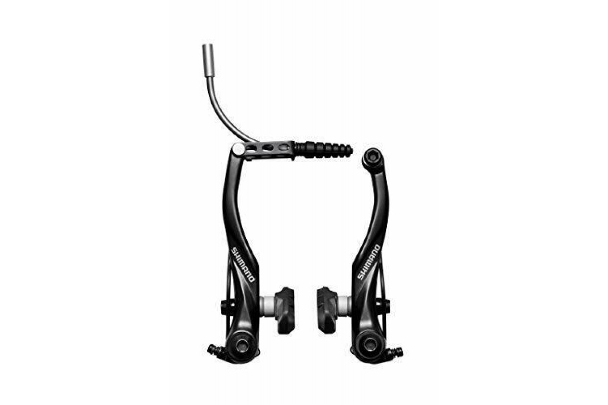 Тормоз 2-720135 V-Brake ALIVIO передний черный  EBRT4000FX43XLP Малайзия SHIMANO