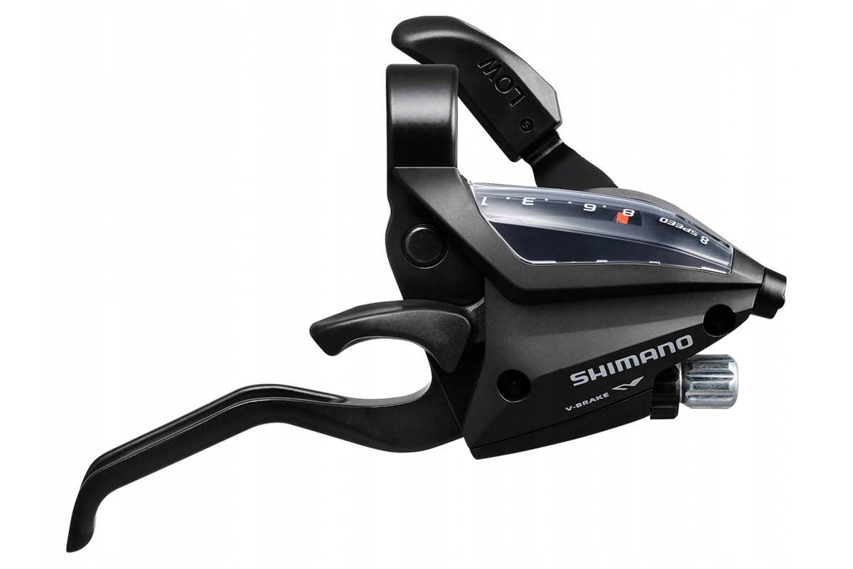 Перекл-ль ASTEF5004RC8ALC 2-8018 шифтер+торм. ручка, 8ск. прав, трос, черный SHIMANO