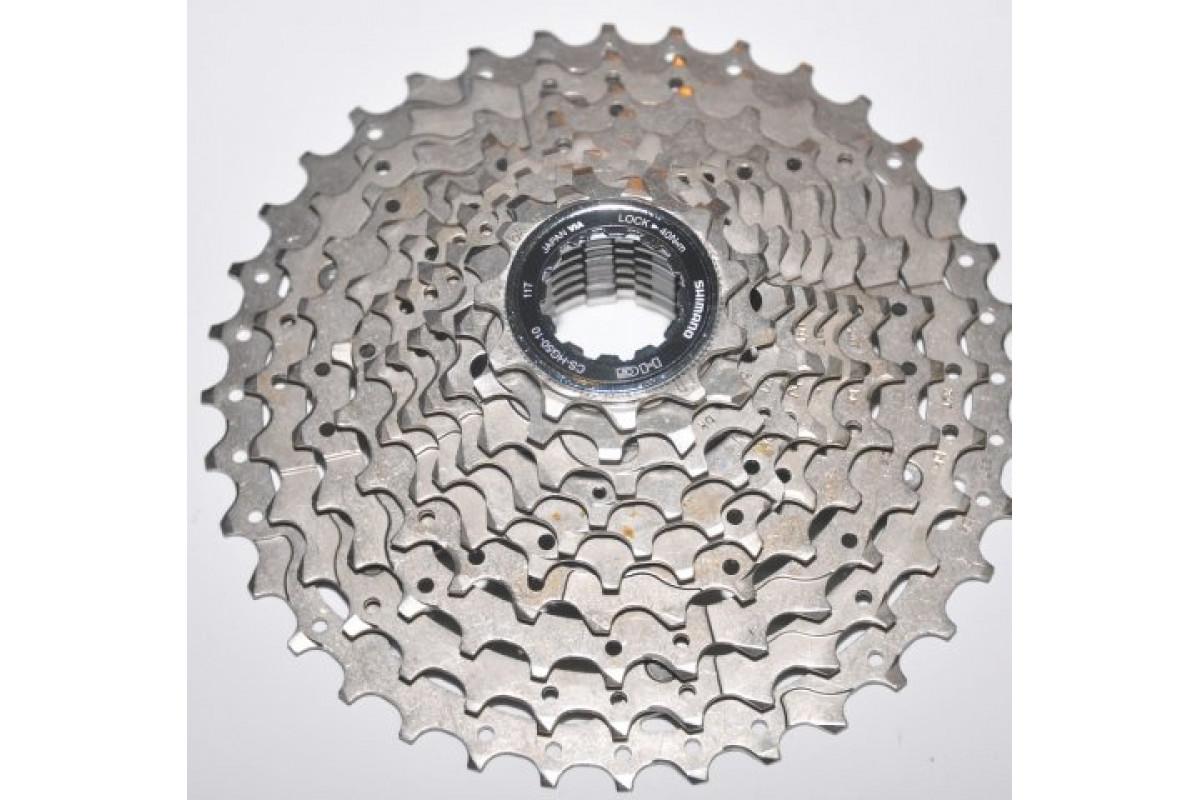 Кассета 10ск. KCSHG5010136 2-8035 DEORE 10х11-36 Ni-Plat серебр. SHIMANO (Япония)