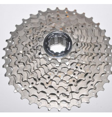 Кассета 10ск. KCSHG5010136 2-8035 DEORE 10х11-36 Ni-Plat серебр. SHIMANO (Япония)