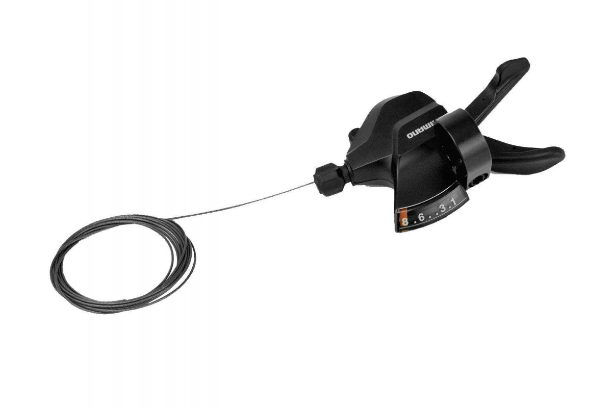 Перекл-ль ALTUS ASLM3158RA 2-8048 RAPIDFIRE PLUS 8ск. прав трос. нерж. черный SHIMANO