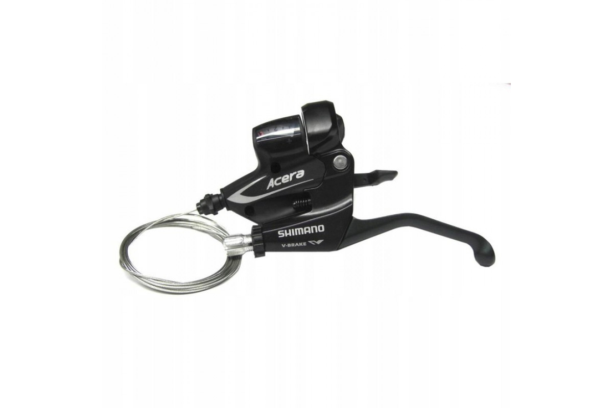 Перекл-ль ACERA ASTM360R 2-8102 шифтер+торм. ручка 8скор. правая черная SHIMANO