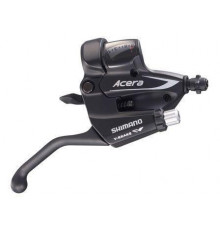 Перекл-ль ACERA ASTM360L 2-8103 шифтер+торм. ручка 3скор. левая черная SHIMANO