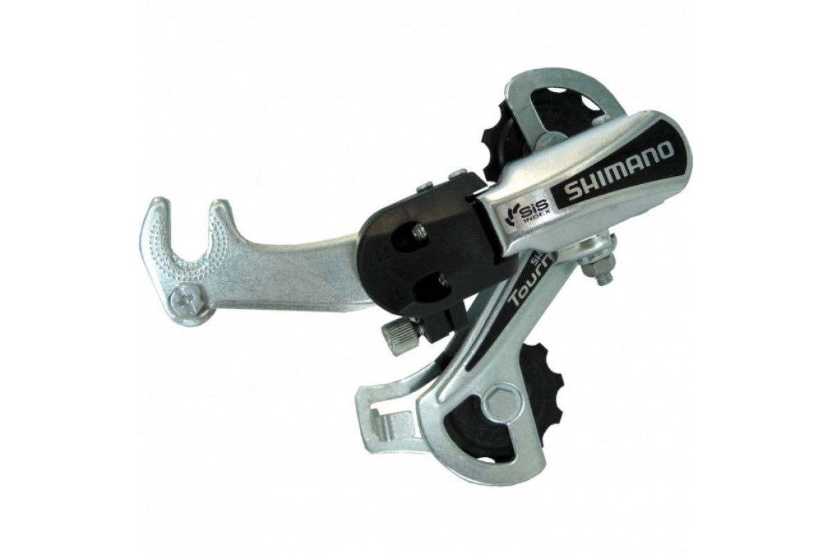 Суппорт/перекл. зад. TOURNEY ARDTY21BGSBS 2-8191 6/7ск. крюк длинный серебр. SHIMANO