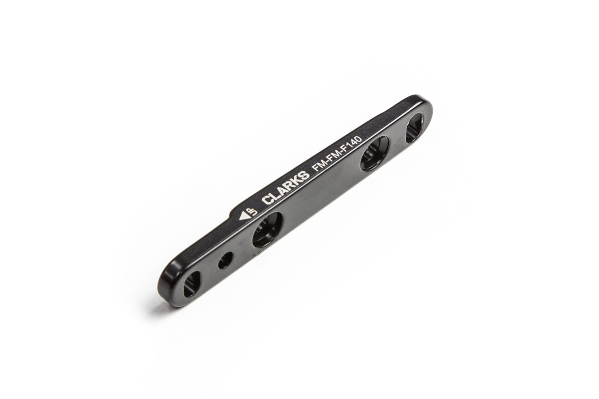 Адаптер 3-536 для диск. тормоза (FLAT MOUNT) алюм. перед. 140/160мм CB-FMFM-F140/160 черный CLARKS