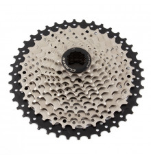 Кассета  11ск. 3-842 SHIMANO-совместим. 11x11T-13T-15T-17T-19T-21T-24T-28T-32T-36T-42T, (инд.уп) 539г, серебрист.-черная C-11SC  CLARKS
