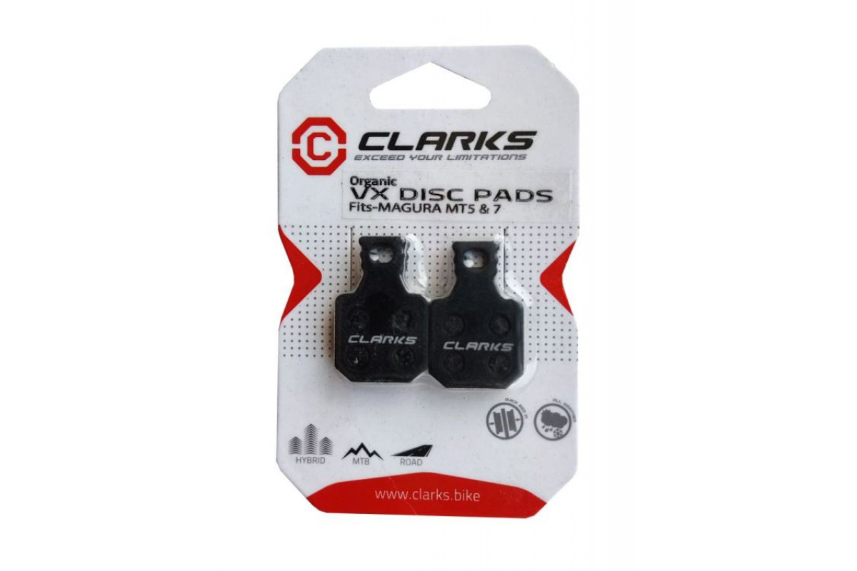Торм. колод. VX866 3-866 диск. полимер. сдвоенные MAGURA MT5-7  CLARKS