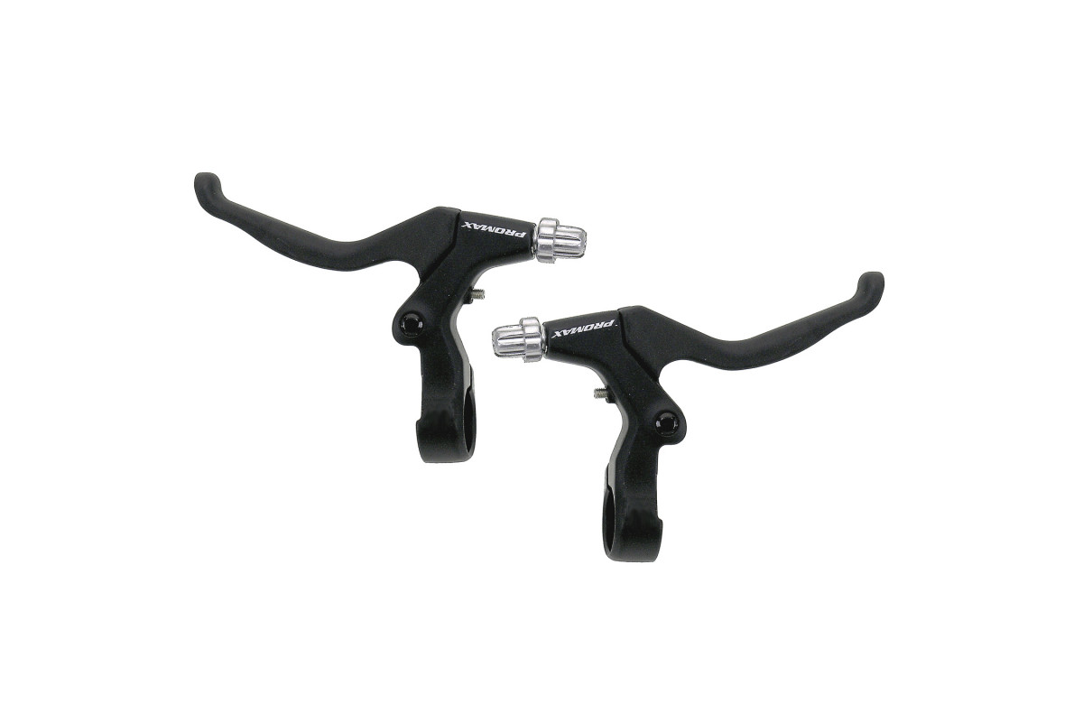 Торм. ручки 5-361497 алюм. V-брэйк/кантелив. регул. (50) черные PROMAX
