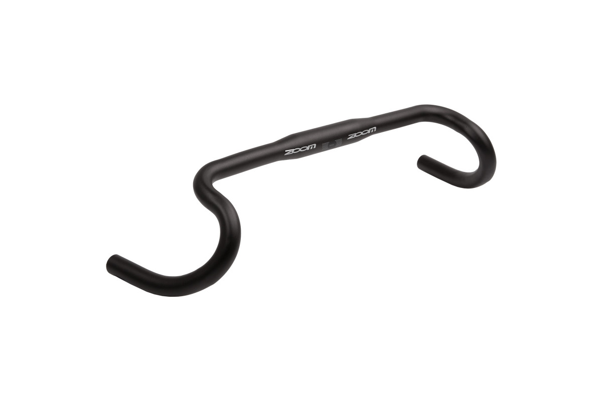 Руль 5-403980 GRAVEL алюм. баран 31.8x400х83х107мм DR-AL-311BTFOV (ISO-R) черный матовый ZOOM