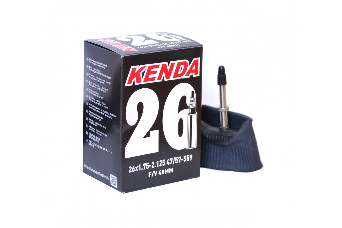 Камера 26 спорт 48мм 5-511290 (нов.арт.5-516290) резьба 1,75-2,125 (40/57-559) (50) KENDA