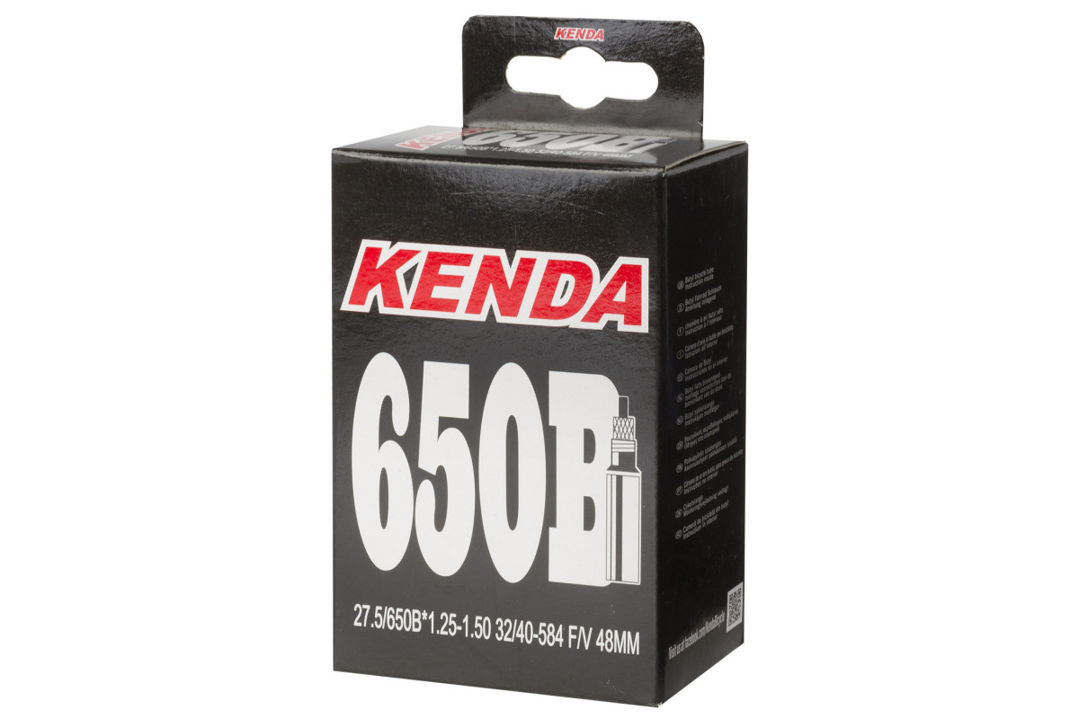 Камера 27,5 спорт 48мм 5-516275 узкая 1,25-1,50 (32/40-584) KENDA