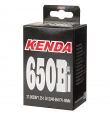 Камера 27,5" спорт 48мм 5-516275 "узкая" 1,25-1,50 (32/40-584) KENDA