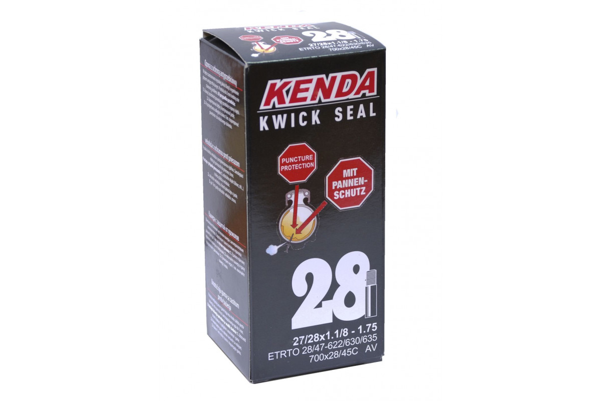 Камера антипрокольная с герм. 28 5-518921 (новый арт. 5-516349) авто (700х28/45С) (50) KENDA