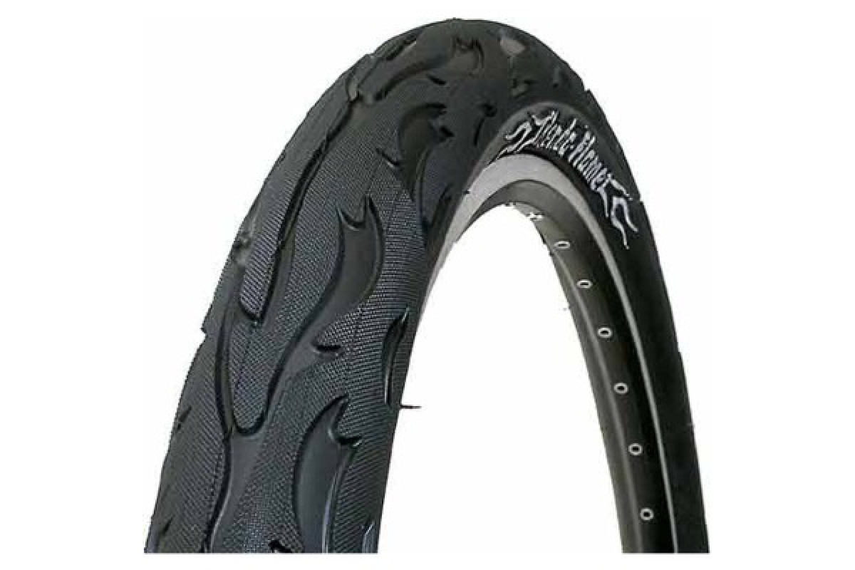 Покрышка 24х3.00 5-522485 (новый арт. 5-520705) (68-507) K1008A FLAME BK/BSK 30TPI слик (25) KENDA