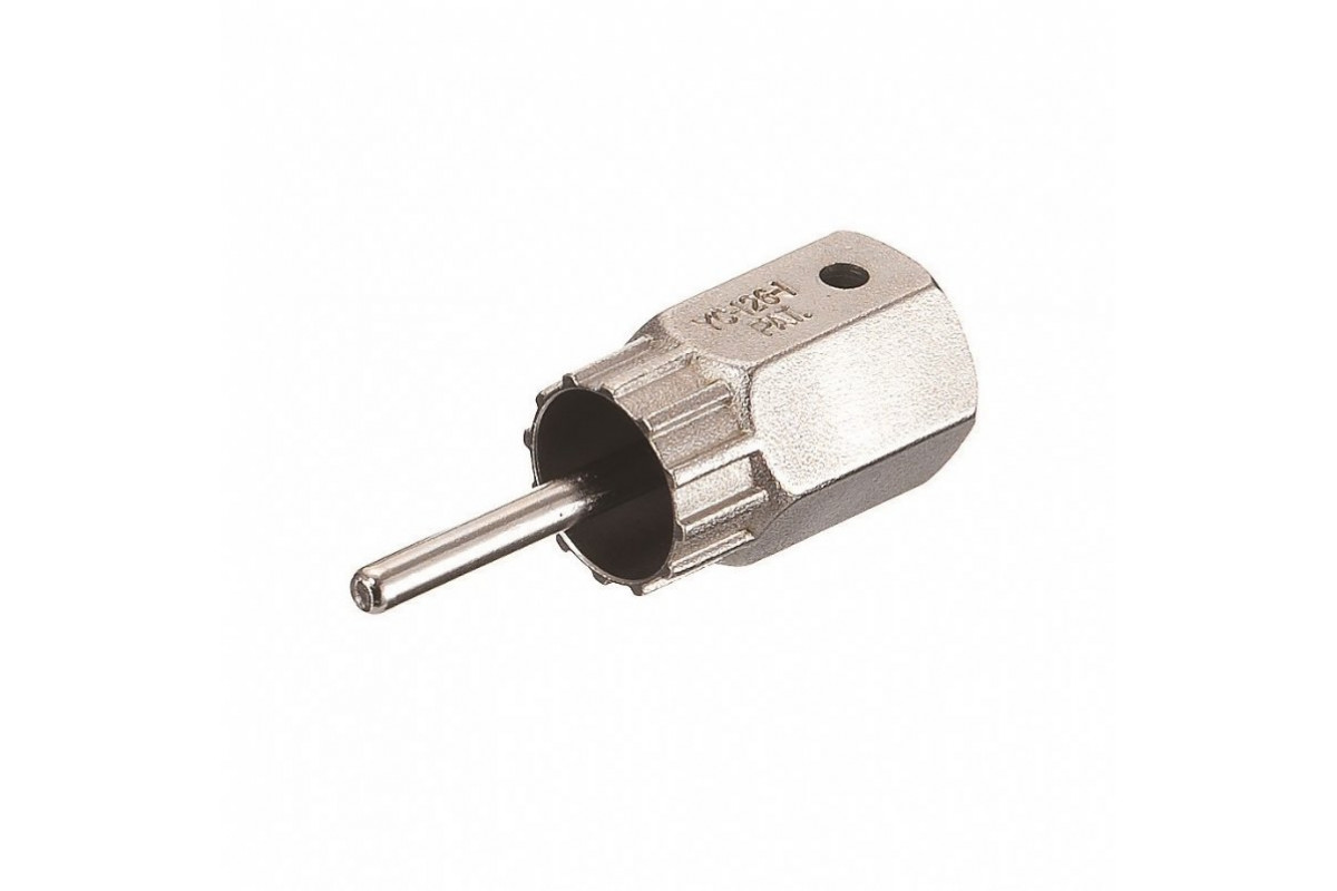 Съемник кассеты 6-151261 YC-126-1A  со штифтом сталь серебристый BIKEHAND