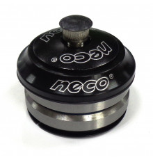 Рулевой набор 6-190371 H23 1-1/8" IS41.2/28.6 IS41.2/30 интегрированный березьбовой, пром подш(OD41x36°x45), чашки алюмин, черный NECO