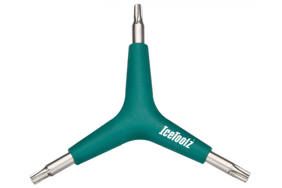 Ключ 6-800090  Torx тройной T25xT30xT40 Star Key Wrench. Kraton Grip. 70T2 IceToolz NEW