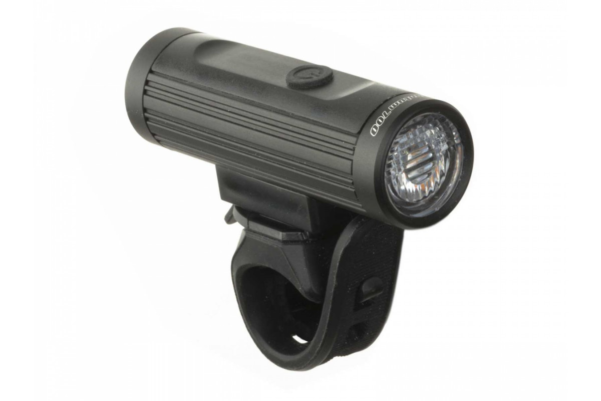 Фара 8-12002342 1д. CREE 700люм./4ф. A-Quantum 700 lm LI-ion АКБ 2600 MAh USB-заряд.+кабель, 109гр,  черная AUTHOR