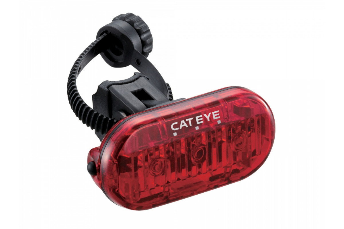 Фонарь 8-12039017 задний  OMNI 3 TL-LD135 2хААА, 3 светодиода, 3 режима, 41.6 гр CAT EYE NEW