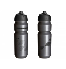 Фляга 8-14064223 100% биопластик BPA free, мембранный суперсосок AB-Tcx-Shanti X25 0.85л серо-черная, grey/black, 115гр, TACX/AUTHOR