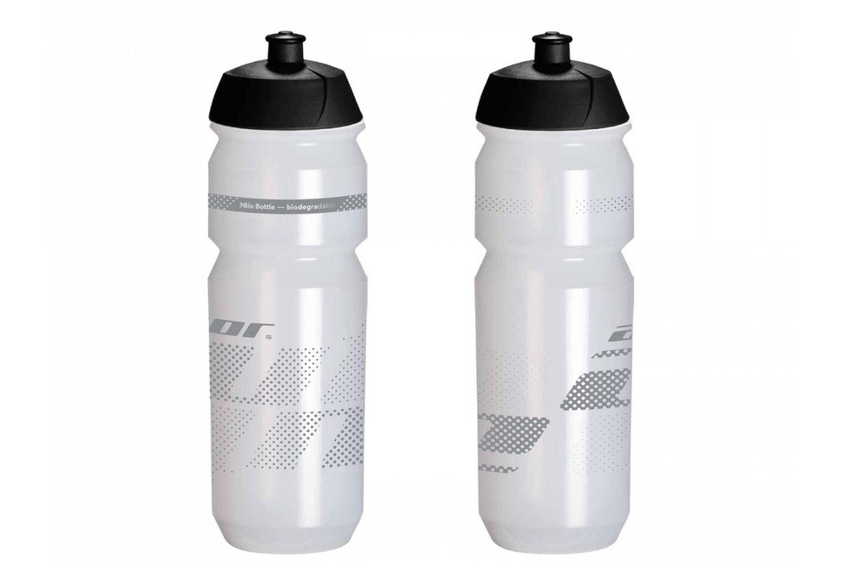 Фляга 8-14064231 100% биопластик BPA free, AB-Tcx-Shiva Bio X25 0.85л, серебристая, transparent/silver, 95гр, TACX/AUTHOR