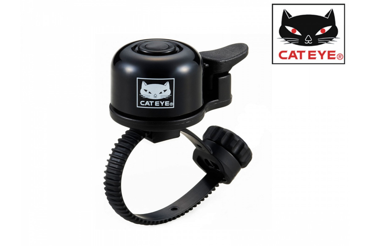 Звонок 8-16380015 Bell OH-1400  алюминий/пластик 30мм 25гр черный CAT EYE NEW