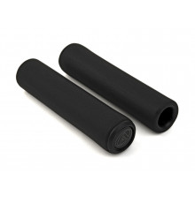 Ручки 8-33402030 на руль AGR SILICONE ELITE 130мм Blk 96г. силиконовые черные AUTHOR
