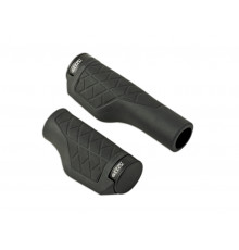 Ручки 8-33452050 на руль AGR Griplock R50 130мм+90мм резиновые 1 фикс., черные AUTHOR