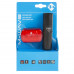 Фара+Фонарь M-Wave 1Д. Повыш.Ярк.3W/2Ф+3Д/3Ф Красный С Батар. 5-221064