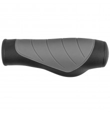 Грипсы M-Wave 5-410530 На Руль Резин. Эргономичные, С Антискольз. Структурой 125Мм, Серо-Черные