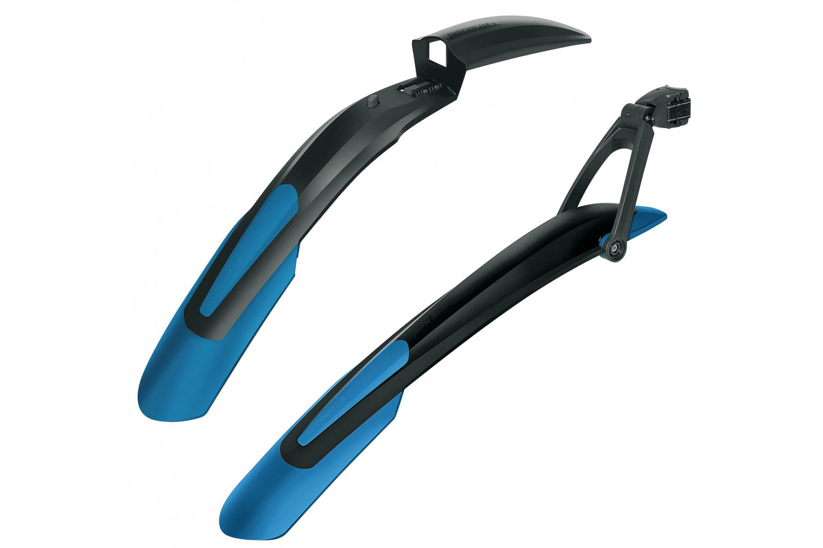 Крылья 0-11606 Пластик. Sks-11606 Комплект X-Blade + Shockblade 29+27.5Plus Черные С Синим Спойлер