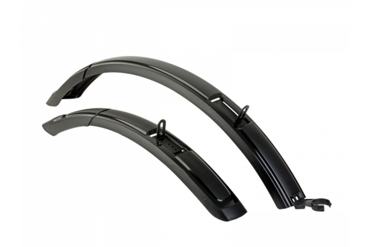 Крылья 8-16100538 Пластиковые Axp-City 60 Black 26-29Х60Мм Раздвижн. Перед. 585–705Мм,Зад 790–910Мм