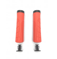 Ручки 00-170567 На Руль H6 Onesidelock 135Мм Резиновые, Новый Антискольз. Дизайн, C 1 Черн. Фикс. Кр