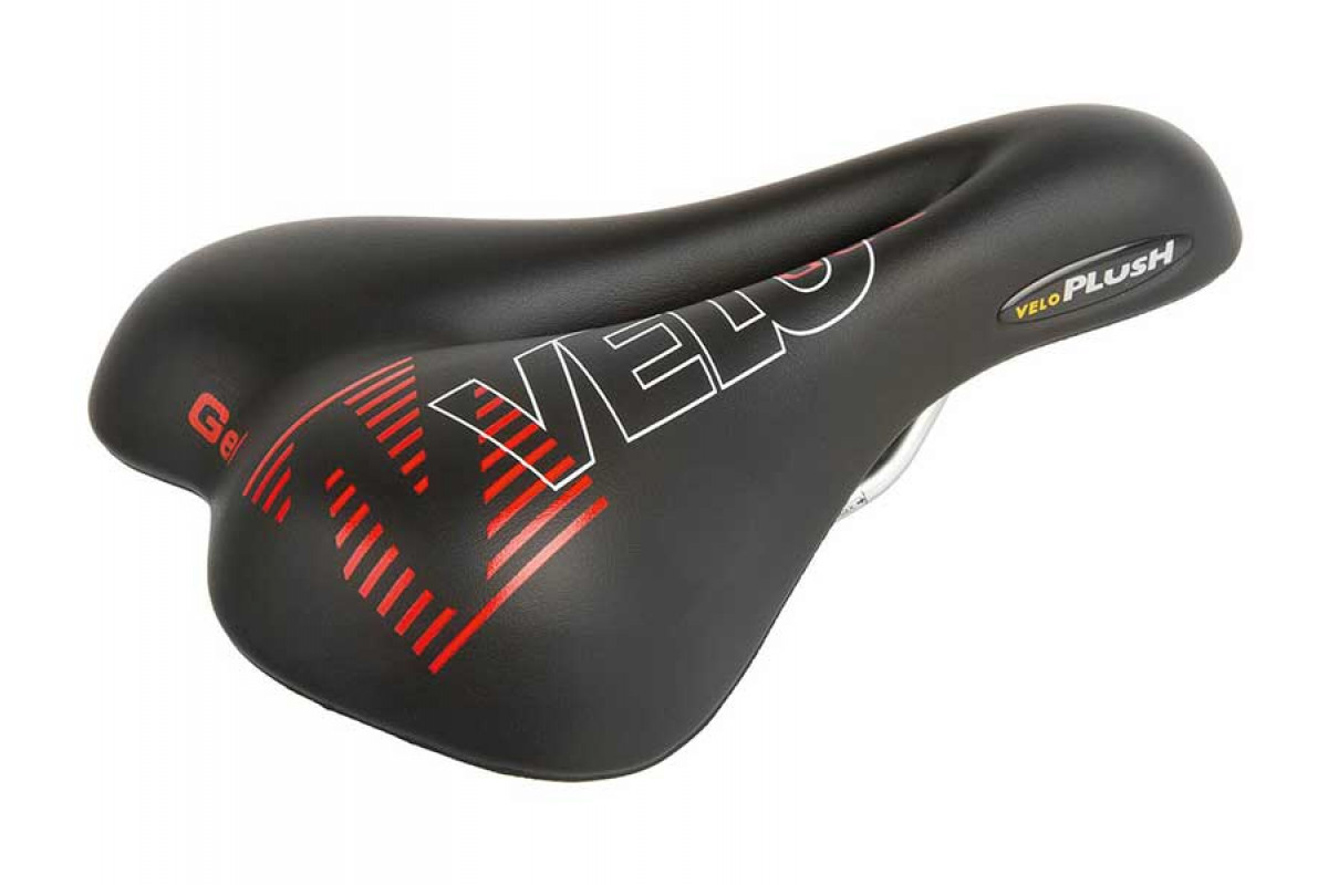 Седло 5-250243 универс. 255х177мм анатом. с вентил. вакуум. бесшовное (20) VELO PLUSH GE