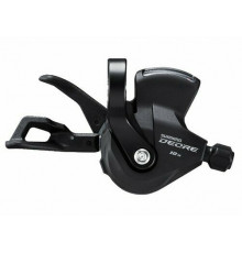 Шифтер Shimano Deore, M4100, пр, 10ск, индикатор, тр 2050мм, черный, б/уп KSLM4100RA