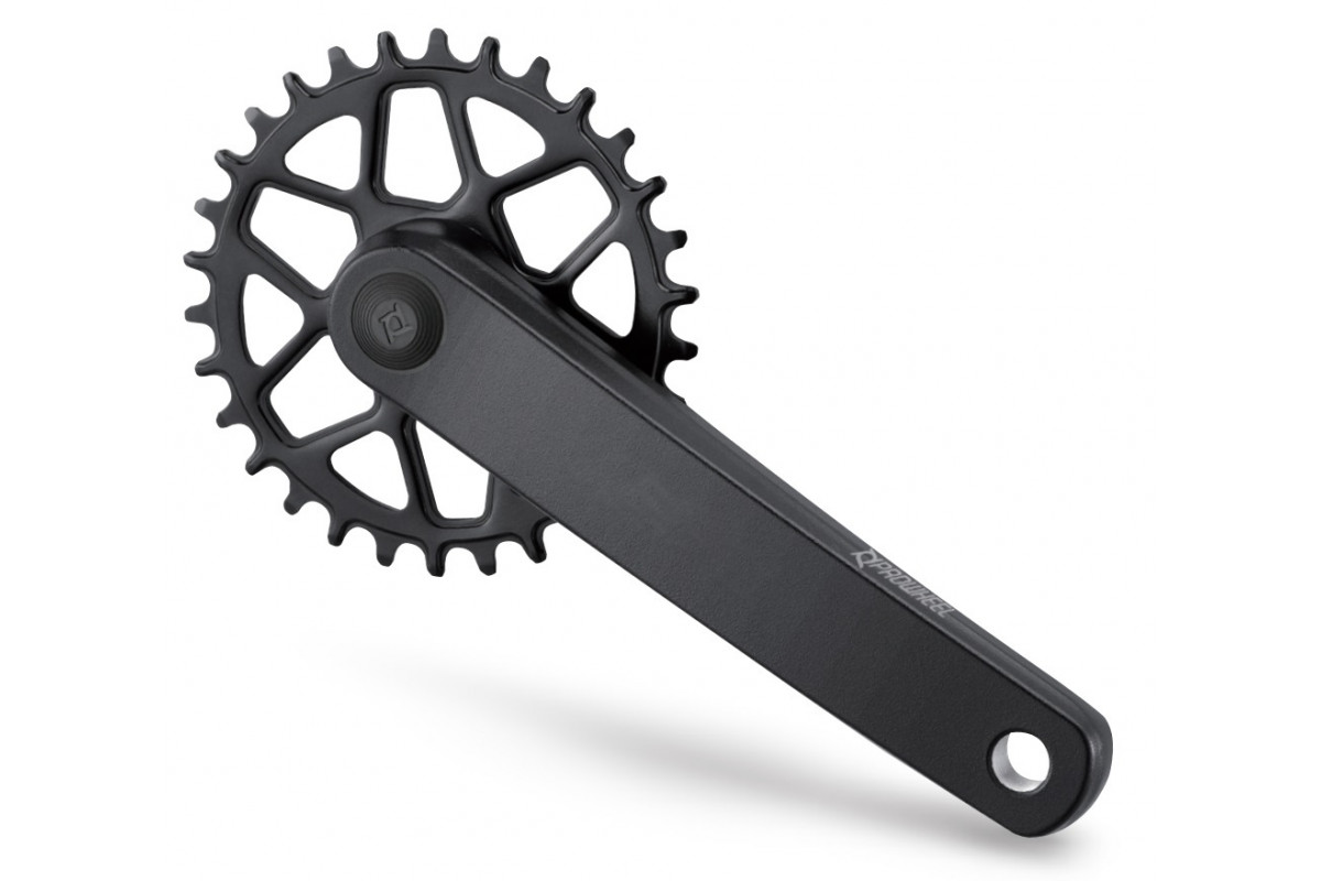 Система Prowheel MTB 1х(9/10/11S), 34T, сталь, 175, алюм, Chainline 48.8, кв под 124 черн.