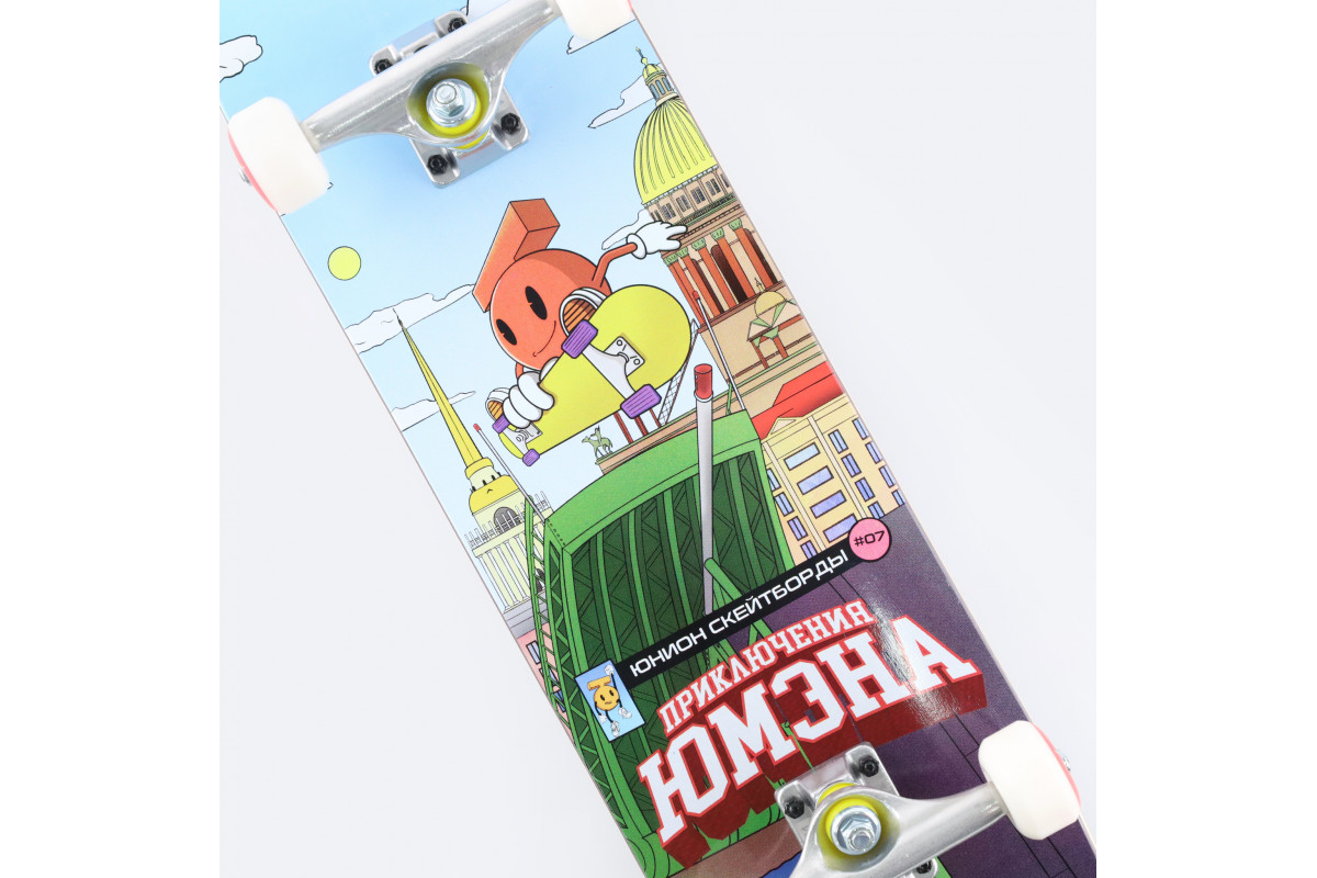 Скейт UMAN, Medium, 52mm/85BH, Подвески 139, ABEC 7