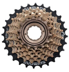 Трещотка 7 ск., Shimano Tourney TZ500, 14-28Т