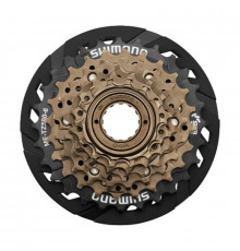 Трещотка SHIMANO 6 ск., MF-TZ500-CP, 14-28T, с защитой цепи (AMFTZ5006428CP)