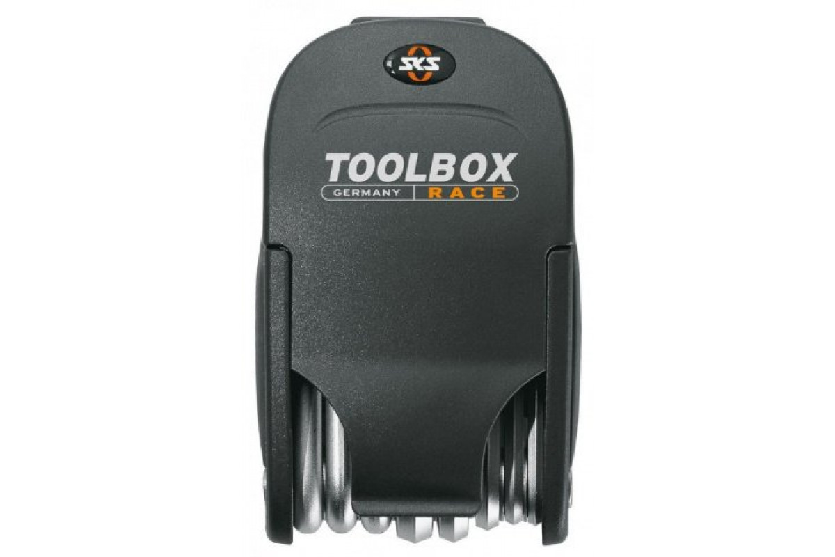 Инструмент SKS Toolbox Race:шестигр.2,5/3/4/5/6,Torx25,отв.+/-,монтажки х2,битод-ль,спицевые G14/G15