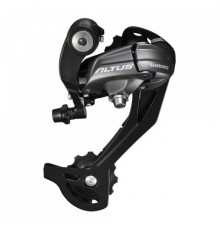 Переключатель SHIMANO задний Altus, M370, SGS, 9 ск., цв. черн. ERDM370SGSL