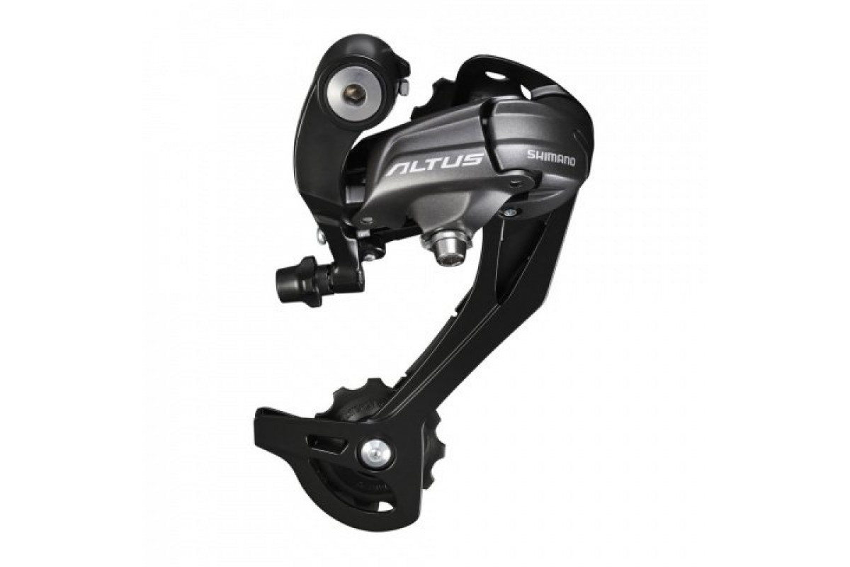 Переключатель SHIMANO задний Altus, M370, SGS, 9 ск., цв. черн. ERDM370SGSL